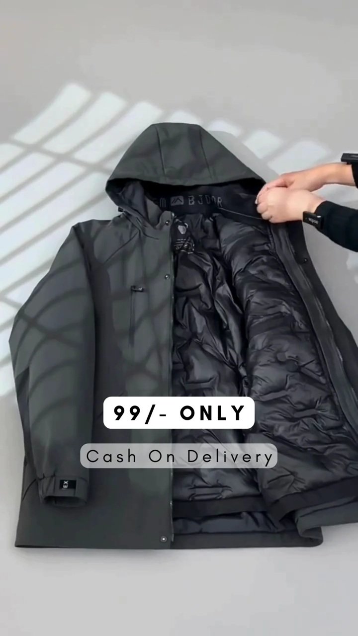 Men’s Winter Coat Men’s Thickened Warm And Casual Down Jacket Clothing - Image 2